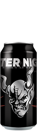 Enter Night Pilsner can
