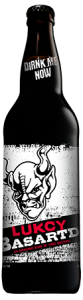 Lukcy Basartd Ale bottle
