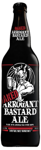 Oaked Arrogant Bastard Ale bottle