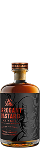 Arrogant Bastard Whiskey bottle