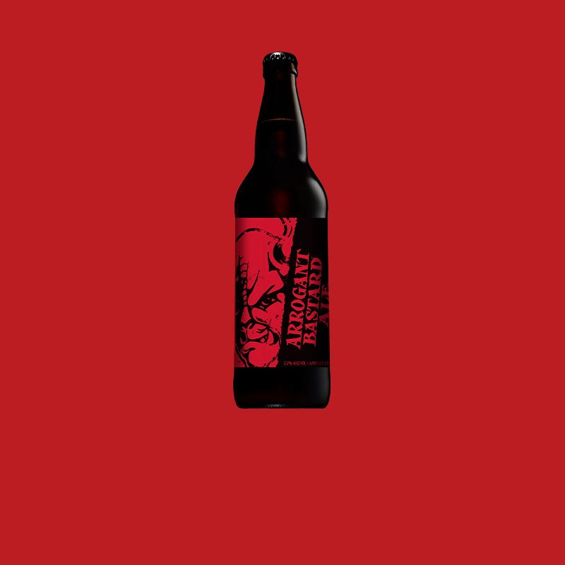 Arrogant Bastard Ale 22oz bottle